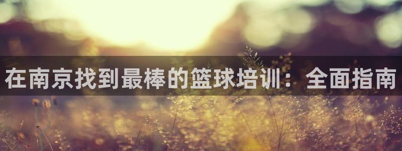 尊龙凯时输钱的原因：在南京找到最棒的篮球培训：全面指